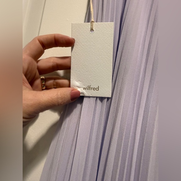 Wilfred Light Purple A-Line Skirt - Picture 3 of 4